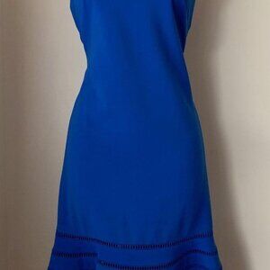 Calvin Klein Ladder Lace‑Trim Sheath Dress